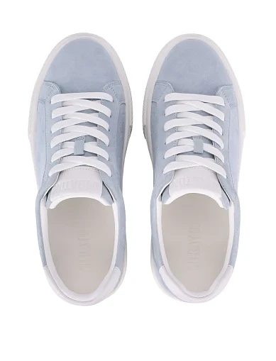 Жіночі кеди велюрові блакитні(S2636B-10-1) - фото 2 - Miraton