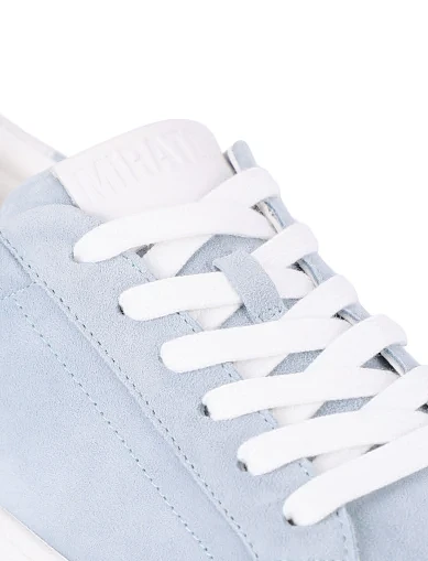 Жіночі кеди велюрові блакитні(S2636B-10-1) - фото 5 - Miraton