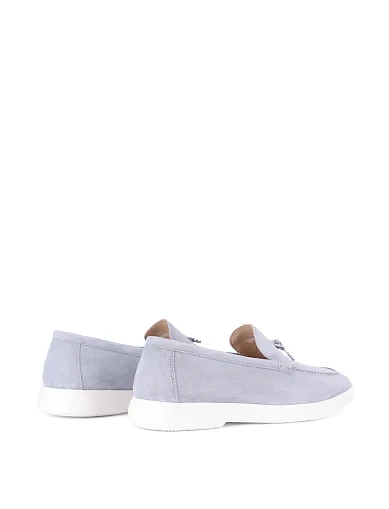 Жіночі сліпери велюрові блакитні(5099N-93B-218) - фото 4 - Miraton