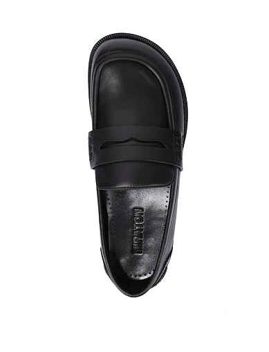 Жіночі туфлі шкіряні чорні(211-24204-3-1) - фото 2 - Miraton