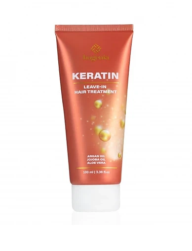 Несмываемый кондиционер для волос Bogenia Keratin Leave-in Hair Treatment - фото 1 - Miraton