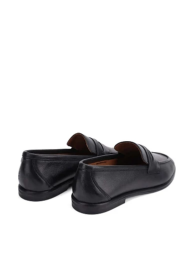 Жіночі сліпери шкіряні чорні(060 10050) - фото 4 - Miraton