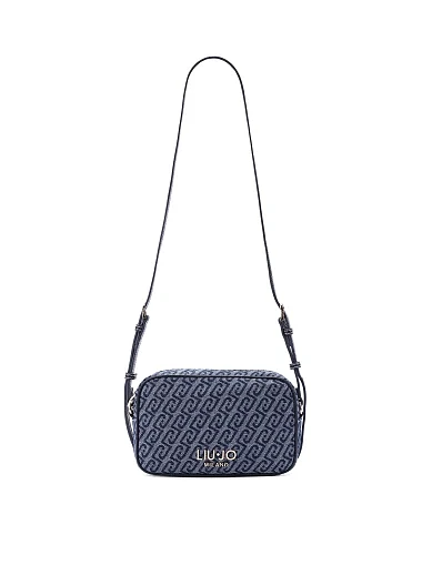 Женская сумка тканевая синяя - фото 7 - Miraton