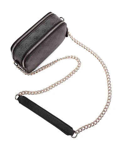 Женская сумка из экокожи черная - фото 7 - Miraton