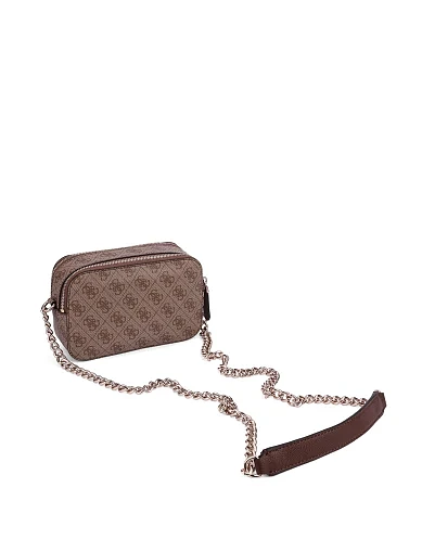 Женская сумка из экокожи бежевая - фото 5 - Miraton