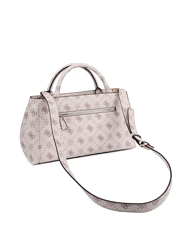 Женская сумка из экокожи молочного цвета - фото 7 - Miraton