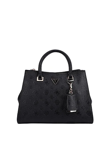 Женская сумка из экокожи черная - фото 1 - Miraton