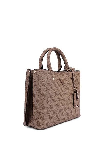 Женская сумка из экокожи бежевая - фото 2 - Miraton