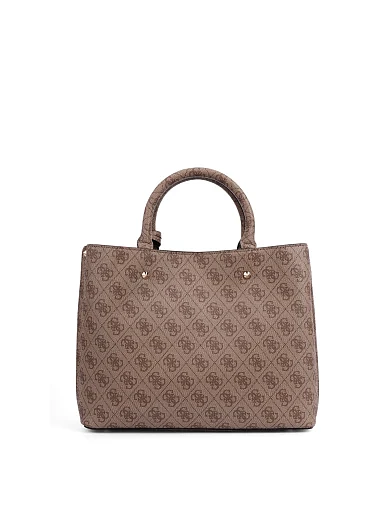 Женская сумка из экокожи бежевая - фото 3 - Miraton