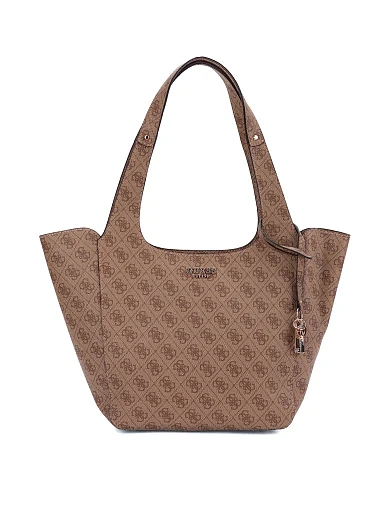 Женская сумка из экокожи бежевая - фото 1 - Miraton