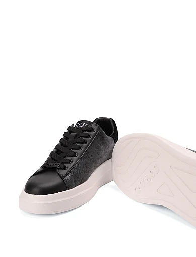 Мужские кеды из экокожи черные - фото 5 - Miraton