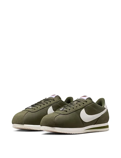Женские кроссовки Nike W NIKE CORTEZ TXT кожаные зеленые - фото 3 - Miraton