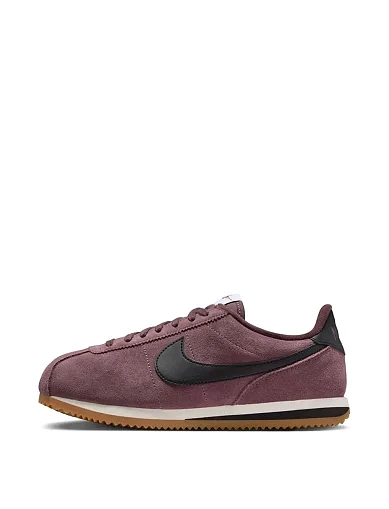 Женские кроссовки Nike W NIKE CORTEZ SUEDE кожаные коричневые - фото 2 - Miraton