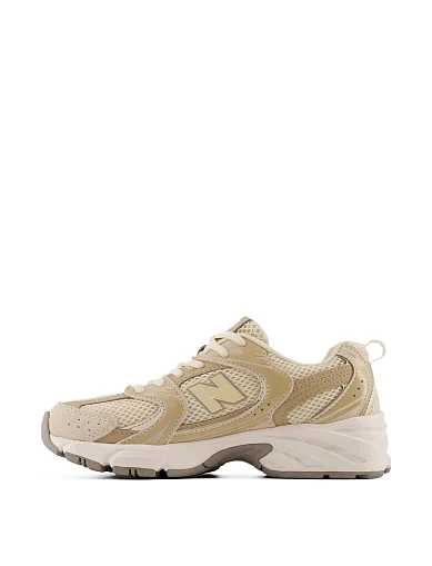 Женские кроссовки New Balance G5303QO кожаные бежевые - фото 3 - Miraton