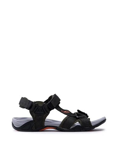 Мужские сандалии CMP HAMAL HIKING SANDAL из экокожи зеленые - фото 1 - Miraton