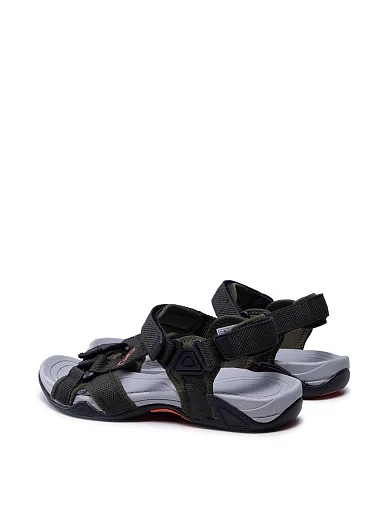 Мужские сандалии CMP HAMAL HIKING SANDAL из экокожи зеленые - фото 3 - Miraton