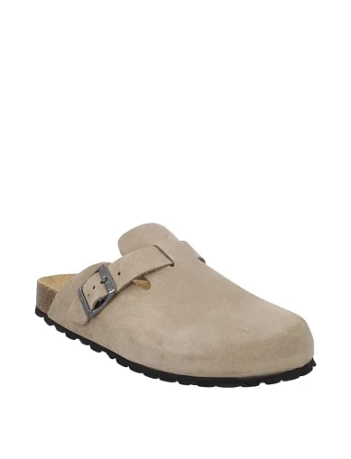 Женские сабо CMP NAVARRO SLIPPERS замшевые бежевые - фото 3 - Miraton