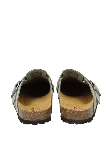 Женские сабо CMP NAVARRO SLIPPERS замшевые зеленые - фото 4 - Miraton