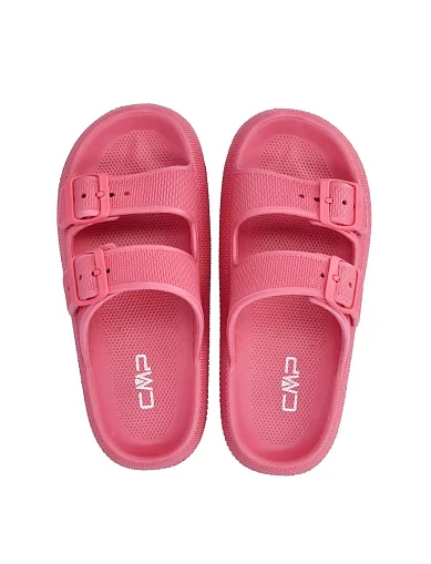 Жіночі шльопанці CMP BELEM SLIPPER гумові коралові(3Q90646-C574) - фото 5 - Miraton
