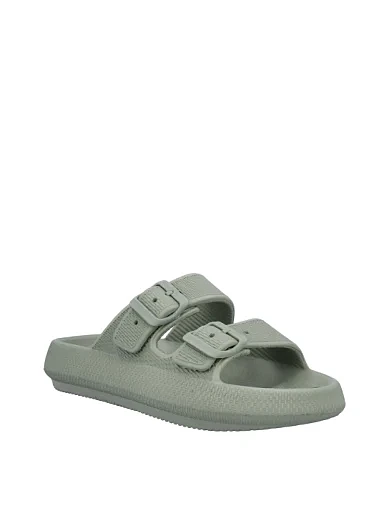 Женские шлепанцы CMP BELEM SLIPPER резиновые зеленые - фото 3 - Miraton