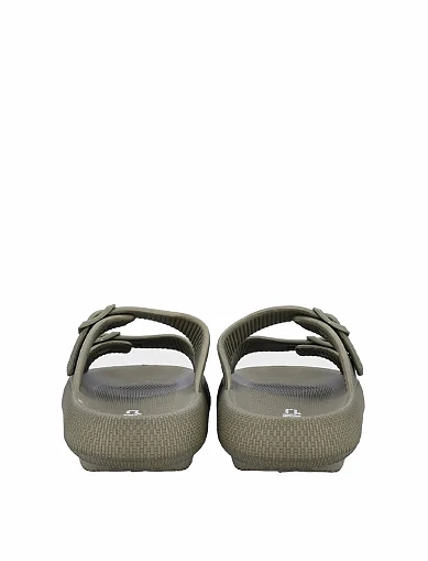 Чоловічі шльопанці CMP BELEM SLIPPER гумові зелені (3Q90647-E907) - фото 4 - Miraton