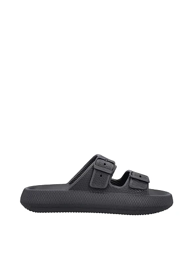 Чоловічі шльопанці CMP BELEM SLIPPER гумові чорні (3Q90647-U901) - фото 1 - Miraton