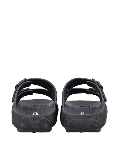 Чоловічі шльопанці CMP BELEM SLIPPER гумові чорні (3Q90647-U901) - фото 4 - Miraton