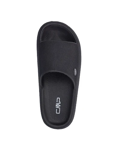 Жіночі шльопанці CMP RUBY SLIPPER гумові чорні(3Q97866-U901) - фото 5 - Miraton