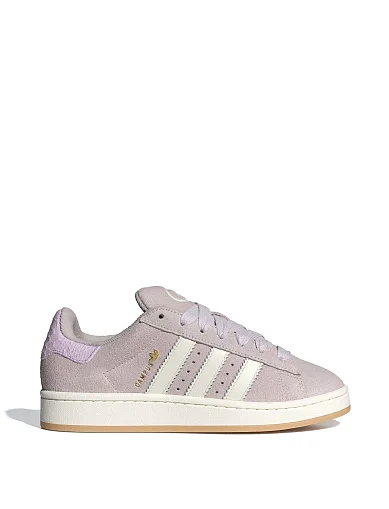 Женские кеды Adidas CAMPUS 00s кожаные розовые - фото 1 - Miraton