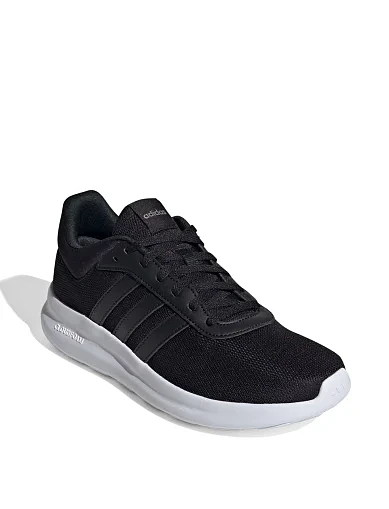 Женские кроссовки Adidas LITE RACER 4.0 текстильные черные - фото 3 - Miraton