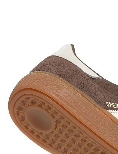 Женские кеды Adidas HANDBALL SPEZIAL кожаные коричневые - фото 8 - Miraton
