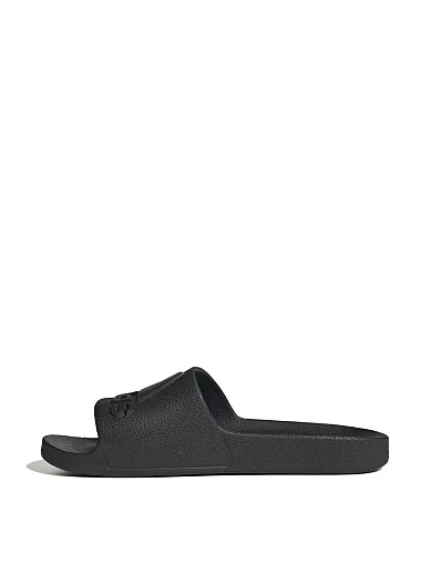 Мужские шлепанцы Adidas ADILETTE AQUA из экокожи черные - фото 6 - Miraton