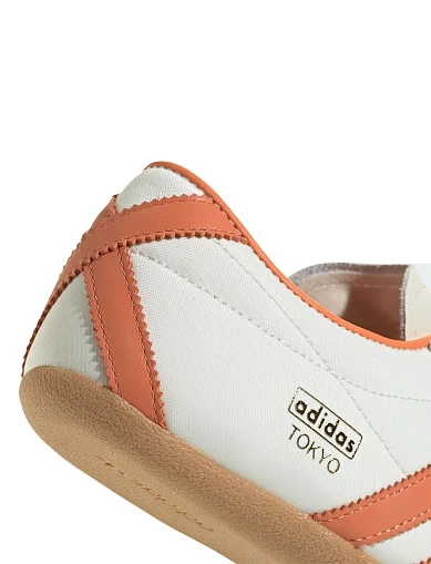 Женские кеды Adidas TOKYO текстильные молочного цвета - фото 8 - Miraton