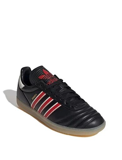 Жіночі кеди Adidas SAMBA JP шкіряні чорні(IH4356) - фото 3 - Miraton