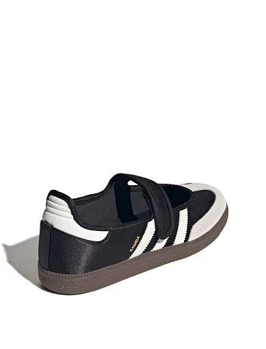 Жіночі кеди Adidas SAMBA JANE шкіряні чорні(IH9207) - фото 5 - Miraton