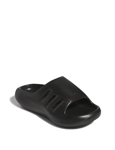 Жіночі шльопанці Adidas adiFOM IIInfinity з екошкіри чорні(JI0397) - фото 3 - Miraton