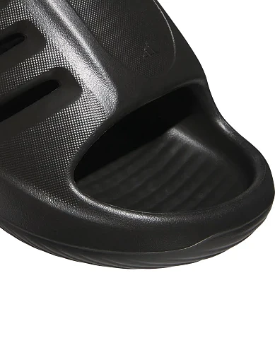 Жіночі шльопанці Adidas adiFOM IIInfinity з екошкіри чорні(JI0397) - фото 7 - Miraton