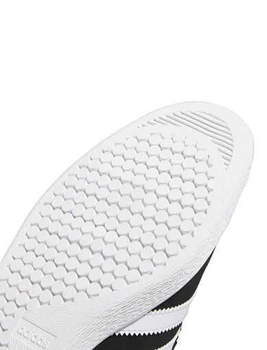 Мужские кеды Adidas STADT кожаные черные - фото 8 - Miraton