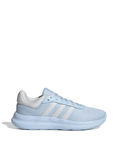 Женские кроссовки Adidas LITE RACER 4.0 текстильные голубые - фото 1 - Miraton