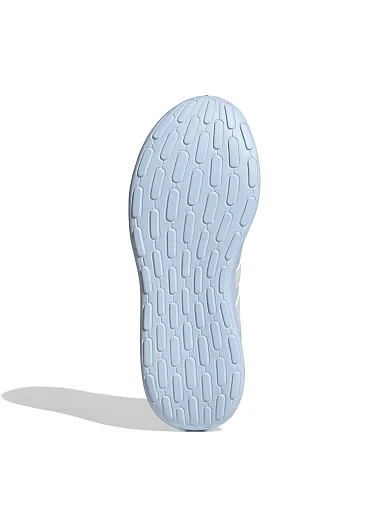 Женские кроссовки Adidas LITE RACER 4.0 текстильные голубые - фото 3 - Miraton