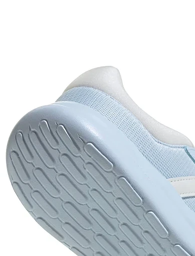 Женские кроссовки Adidas LITE RACER 4.0 текстильные голубые - фото 7 - Miraton
