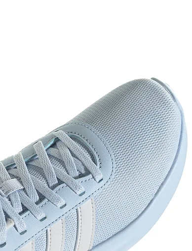 Женские кроссовки Adidas LITE RACER 4.0 текстильные голубые - фото 8 - Miraton