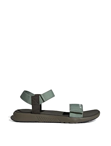 Мужские сандалии Adidas TERREX HYDROTERRA LIGHT текстильные зеленые - фото 1 - Miraton