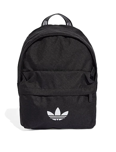 Рюкзак Adidas ADICOLOR S BP BLACK/WHITE черный - фото 1 - Miraton