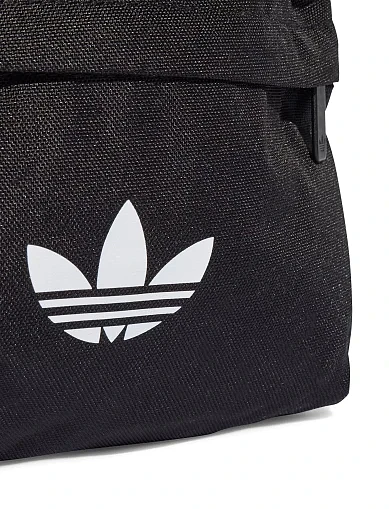 Рюкзак Adidas ADICOLOR S BP BLACK/WHITE черный - фото 4 - Miraton