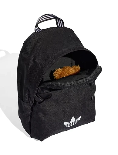 Рюкзак Adidas ADICOLOR S BP BLACK/WHITE черный - фото 5 - Miraton