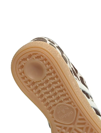 Женские кеды Adidas HANDBALL SPEZIAL кожаные бежевые - фото 10 - Miraton