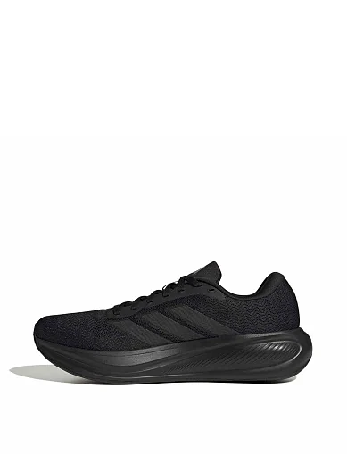 Женские кроссовки Adidas RESPONSE RUNNER 2 текстильные черные - фото 5 - Miraton