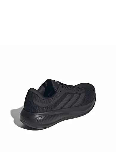 Женские кроссовки Adidas RESPONSE RUNNER 2 текстильные черные - фото 6 - Miraton