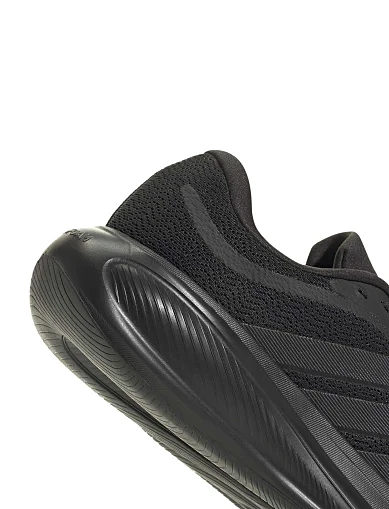 Женские кроссовки Adidas RESPONSE RUNNER 2 текстильные черные - фото 7 - Miraton